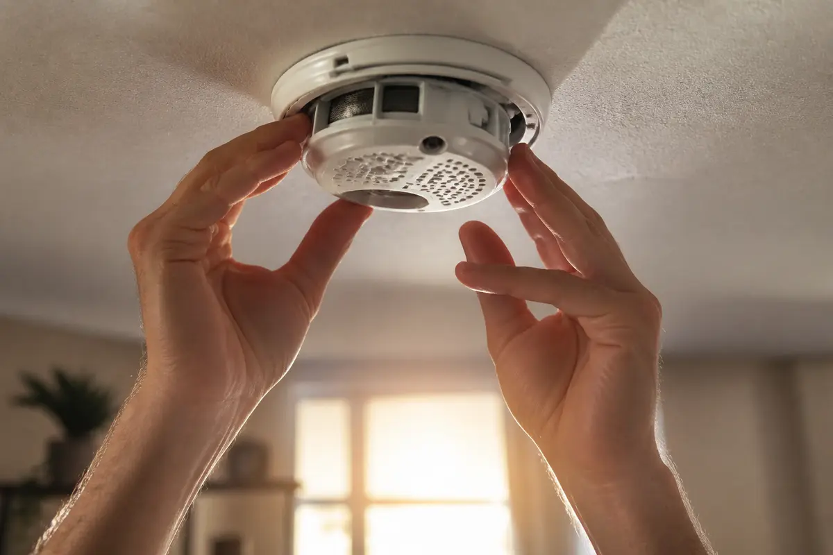 Comment arrêter un détecteur de fumée sans pile qui bip ?
