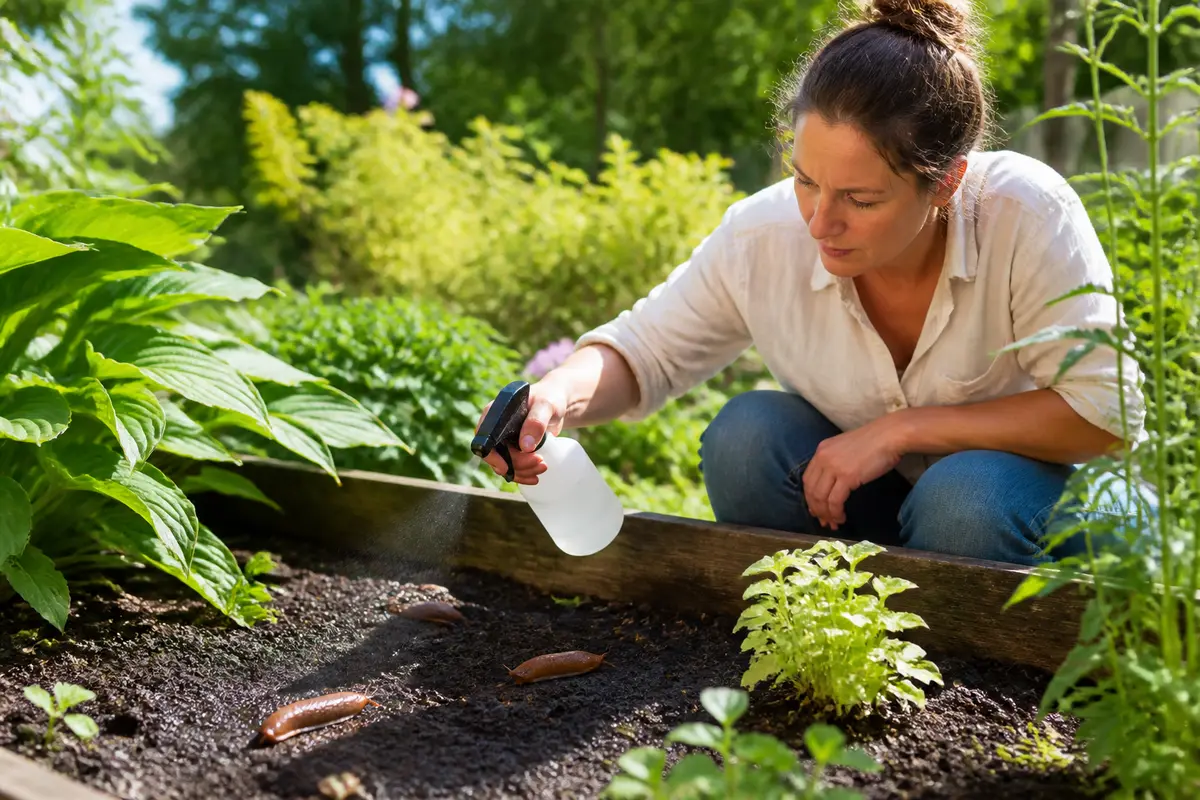 Vinaigre blanc contre les limaces : usage, risques et limites