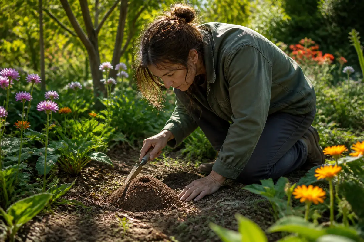 Comment se débarrasser des fourmis dans le jardin ?