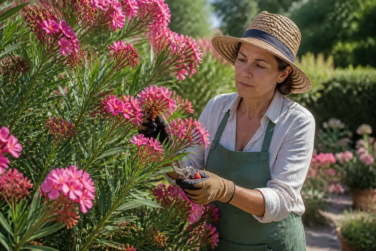 Faut-il couper les fleurs fanées des lauriers roses ? Guide complet