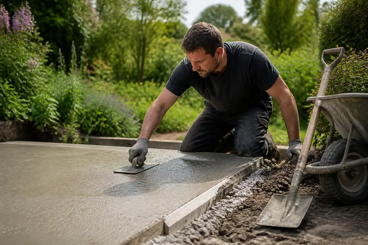 Peut-on couler une dalle béton directement sur la terre ? Guide pratique