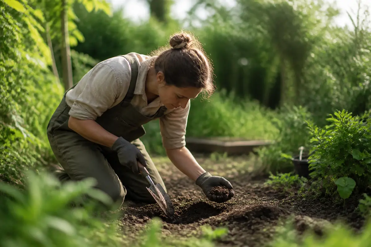 Que faire face à un trou de 5 cm dans mon jardin ?