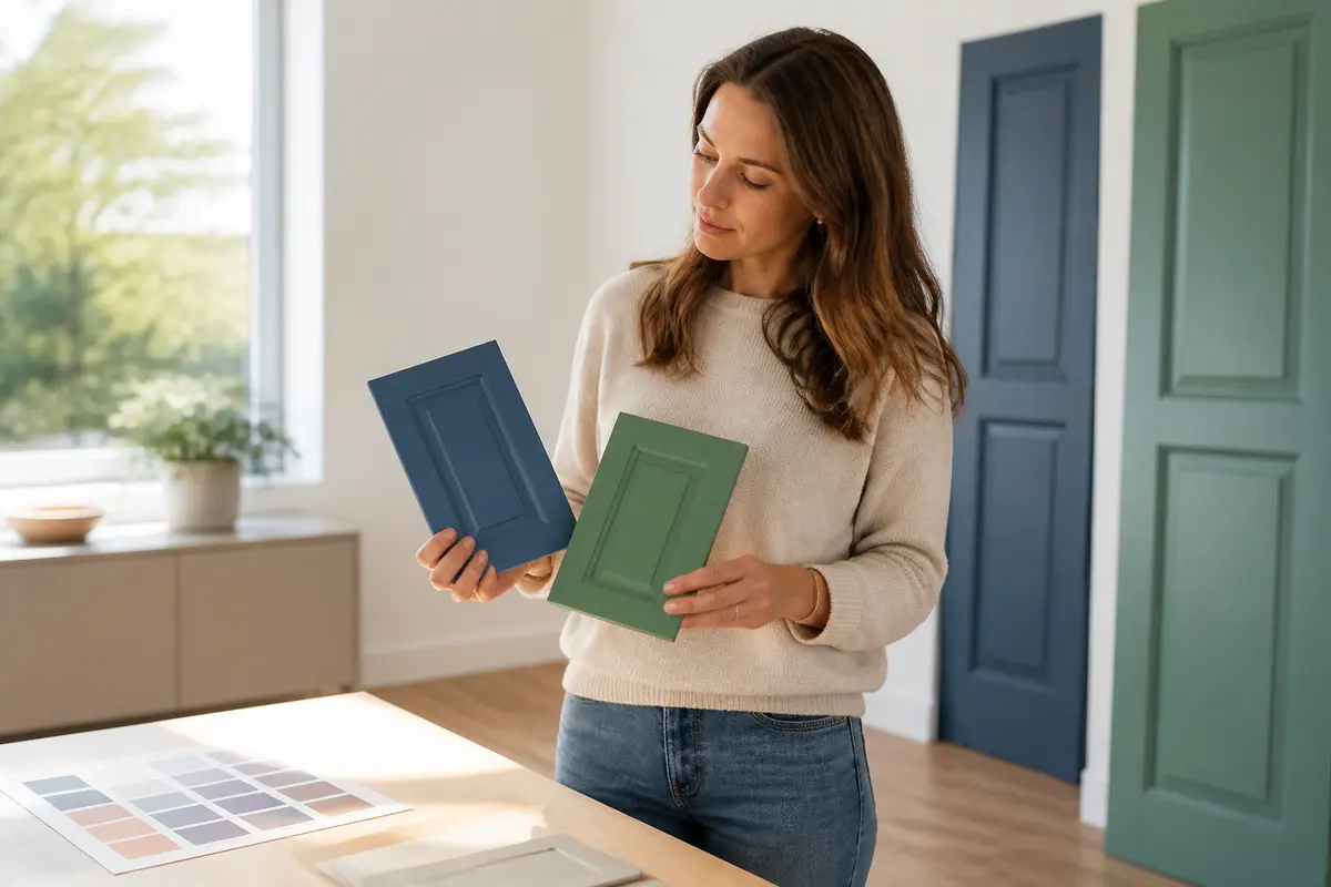 Quelle couleur pour les portes avec des murs blancs ? Guide déco